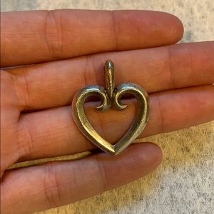 James Avery heart pendant